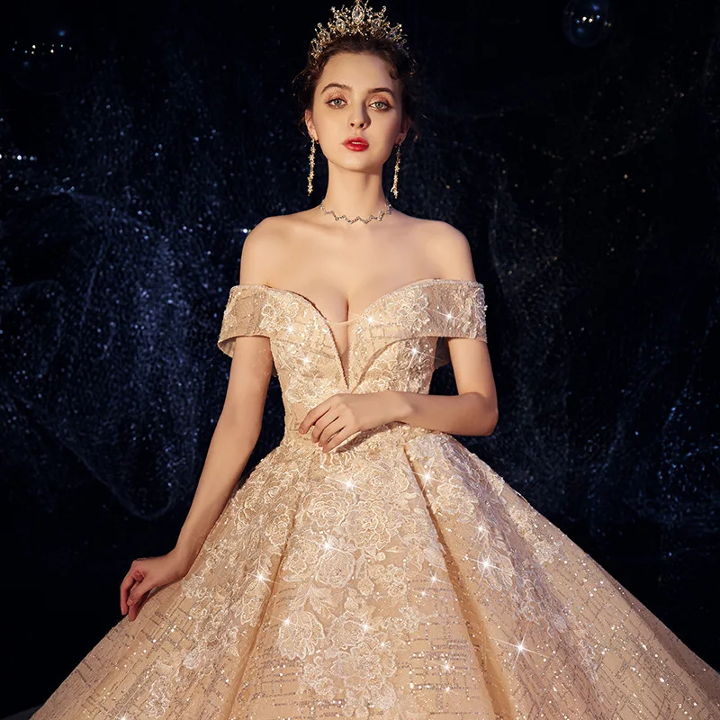 Женское платье без бретелек Vivian's Bridal романтичное пышное свадебные платья для