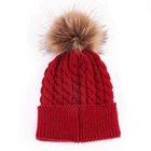 Для новорожденных, зимние, детские, из теплая вязаная шляпа шерсти, для девочек и мальчиков, вязаные крючком лыжи