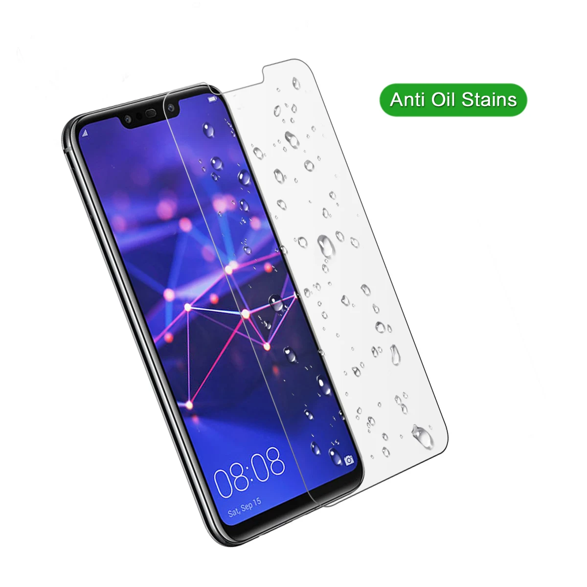 2 Упак. Закаленное стекло для Huawei Mate 20 Lite Защитная пленка экрана против царапин