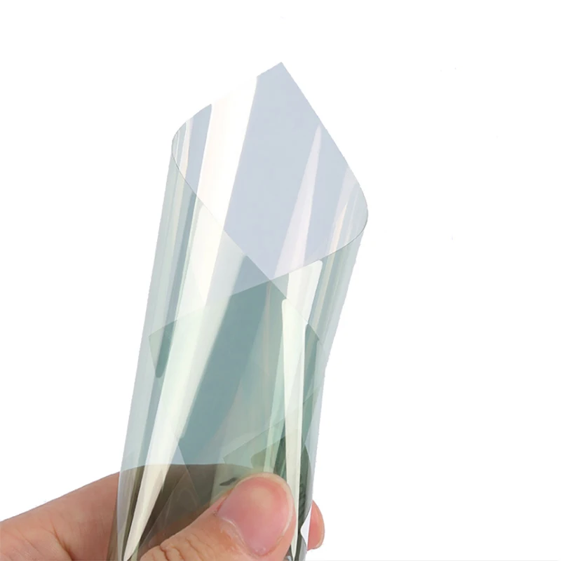 50 см x см IR90 % VLT75 % Солнечная Автомобильная наклейка стеклянная оконная пленка светло-зеленая нано-керамическая Тонировочная пленка Защитные пленки