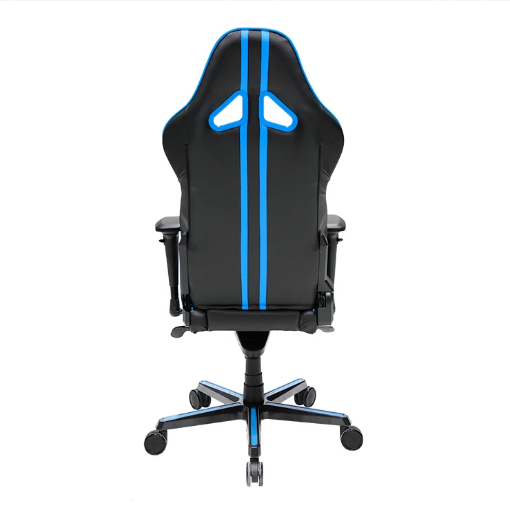 DXRacer OH/RV131/NB высокий задний игровой стул Карбон винил + PU (черный/синий) | Мебель