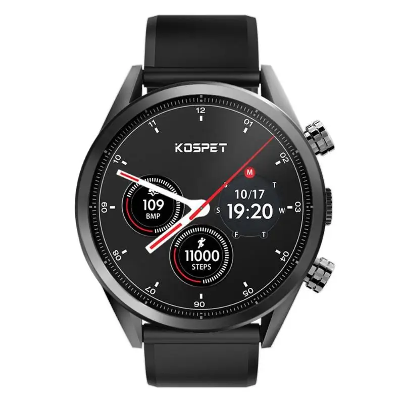 Kospet надеюсь Lite Smartwatch MTK6739 Android 7 1 GB + 16 Dual 4G 39 дюйма AMOLED Wi Fi gps/ГЛОНАСС 8.0MP IP67