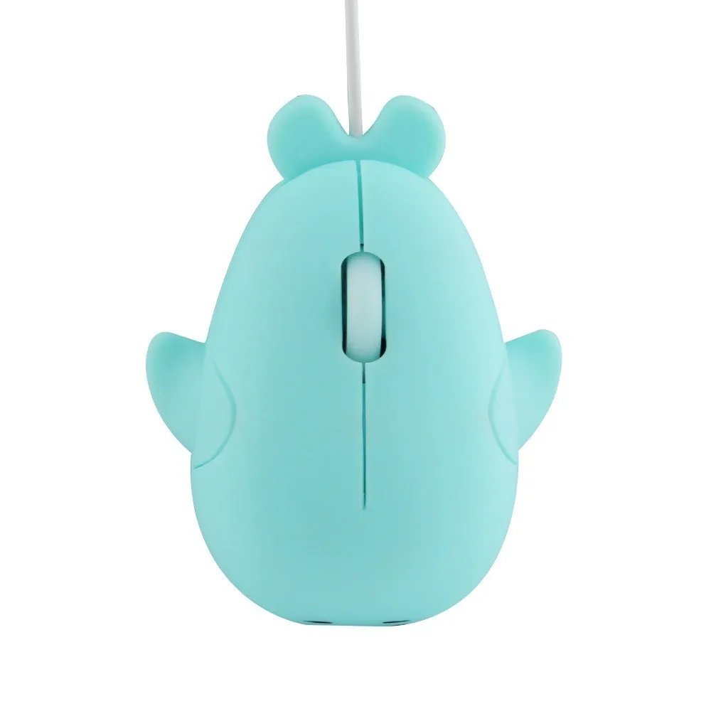 Мини USB Проводная оптическая компьютерная мышь CHYI симпатичная мультяшная 3d в