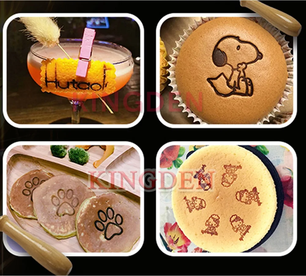Электрический паяльник KINGDEN 150 200 300 Вт горячее тиснение кожаная печать логотип
