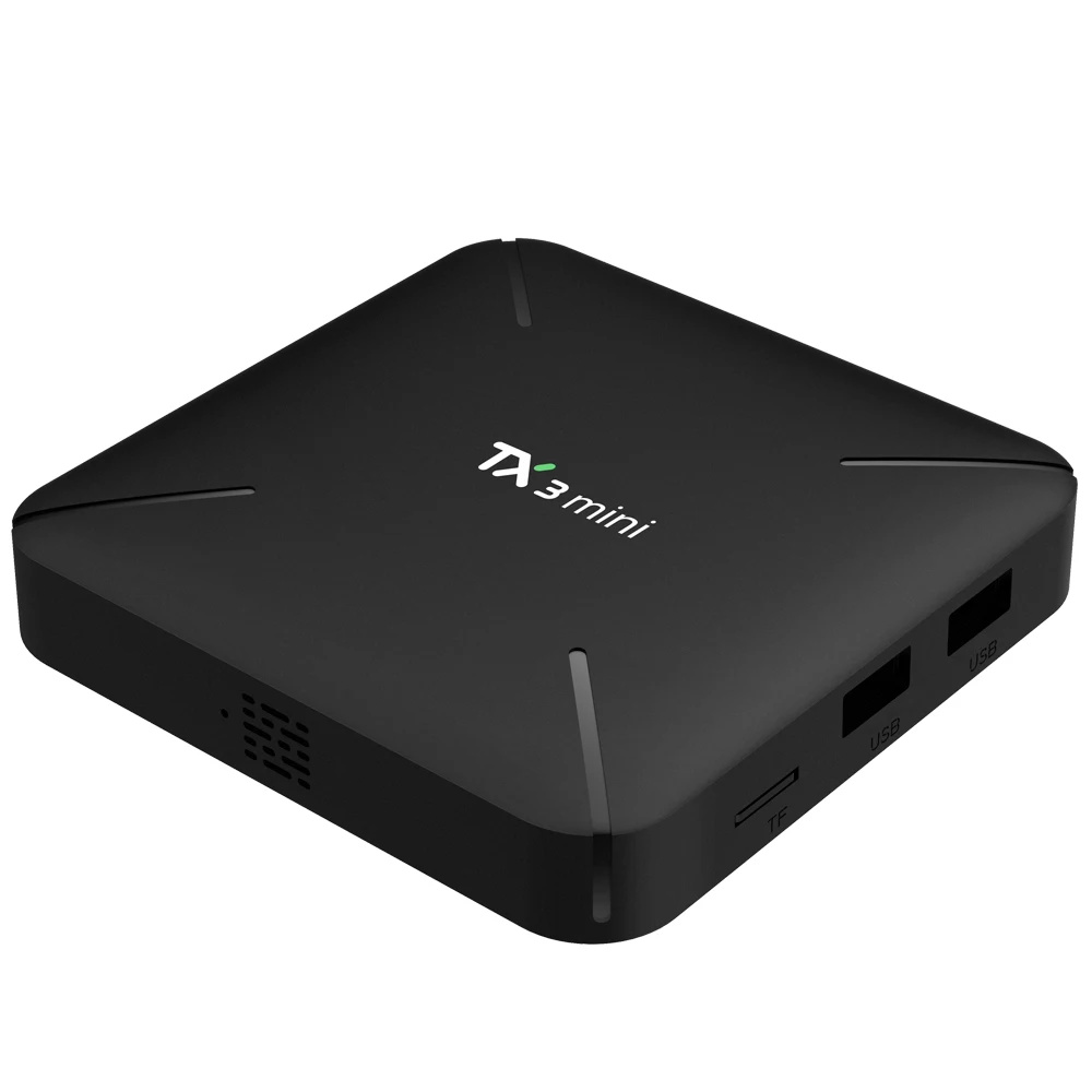 ТВ бокс TX3 Мини Смарт Android 7 1 Amlogic S905W четырехъядерный H.265 ГБ/8 ГБ 2 ГБ/16 DLNA WiFi LAN HD
