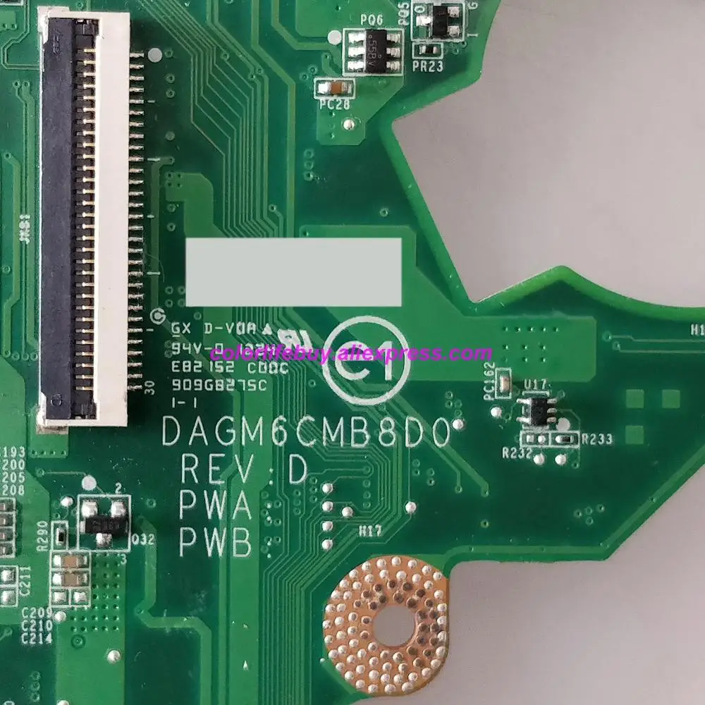 

Genuine CN-0714WC 0714WC 714WC DAGM6CMB8D0 GT540M/2G HM67 Laptop Motherboard Mainboard for Dell XPS L502X Notebook PC
