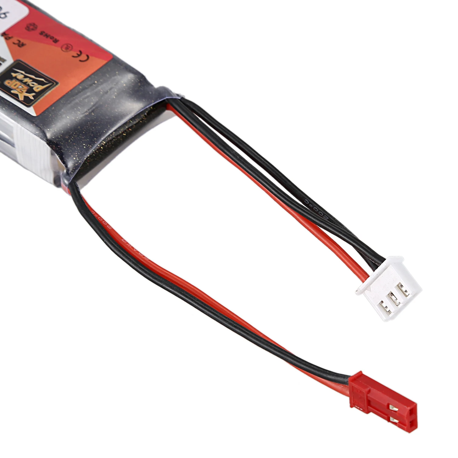 Zop power 7 4 V 900Mah 2S 50C 1P Lipo аккумулятор Jst разъем Перезаряжаемый для радиоуправляемого