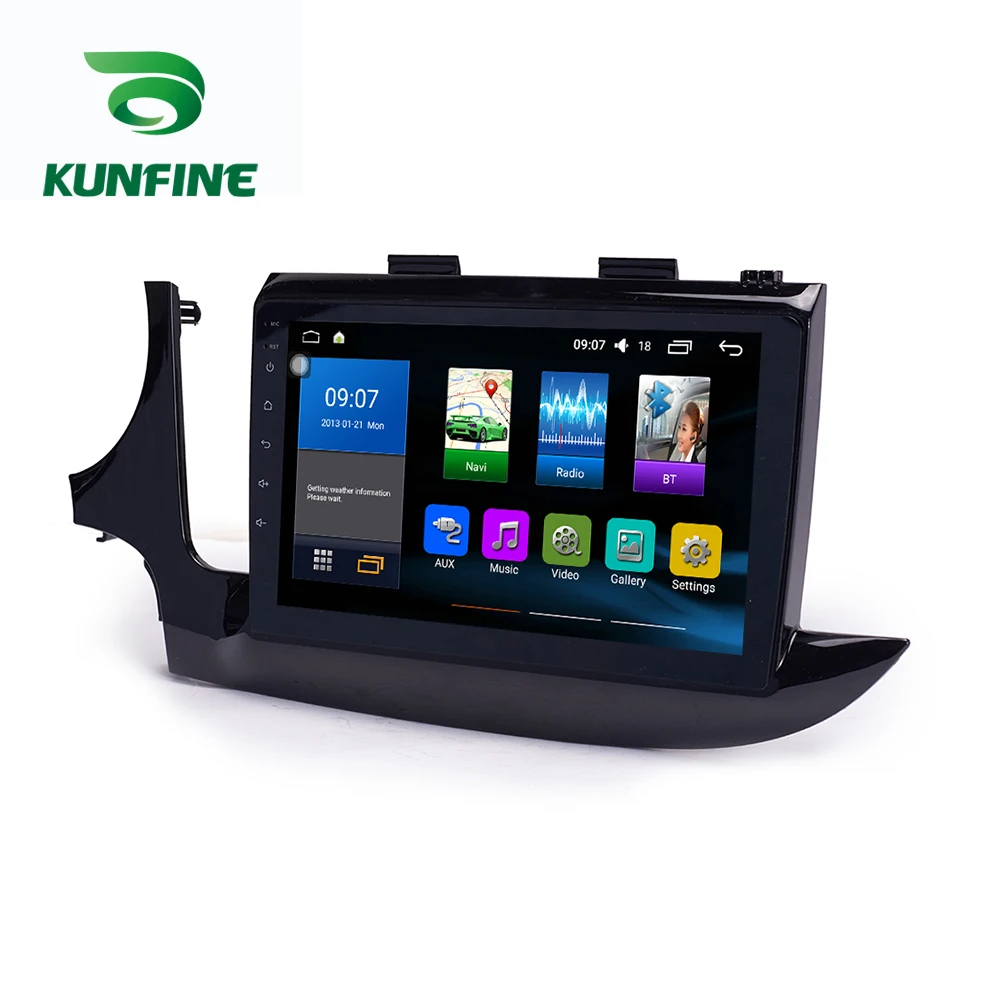 Восьмиядерный 1024*600 Android 8 1 автомобильный DVD GPS навигационный плеер Deckless стерео для