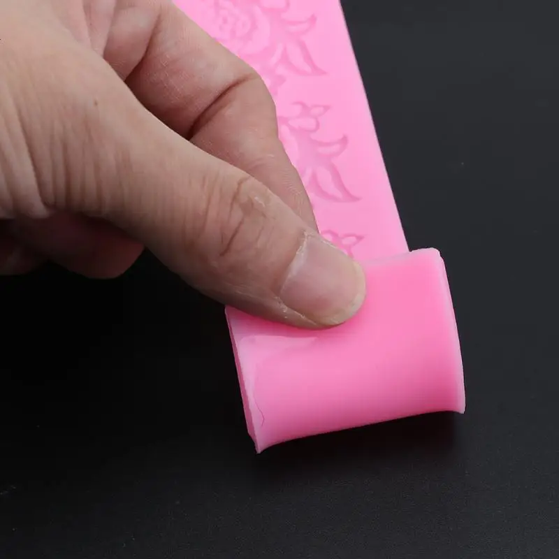 Новинка 2019 силиконовая форма для пищевых продуктов кружевной коврик торта 3D