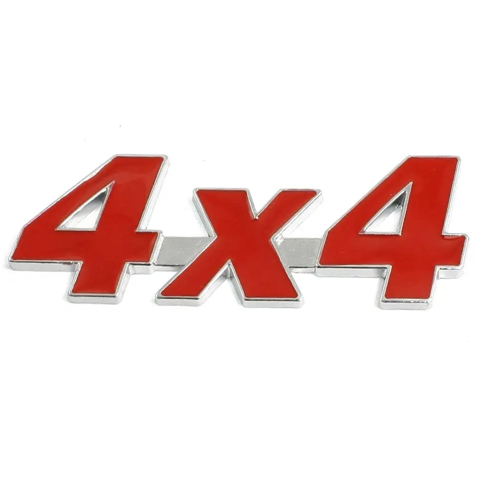 PPYY Новинка металлические 4X4 инжекторы декоративные автомобильные отличительные