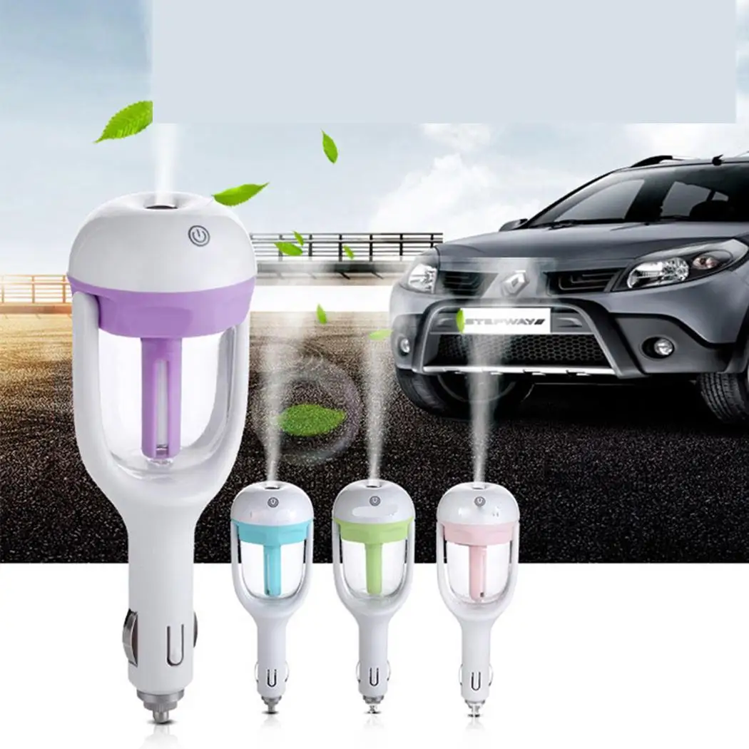 Car Portable Air Humidifier Cool Mist 120-280mA Maker Mini Aromatic 50ml Diffuser 12V 25ml/H | Автомобили и мотоциклы