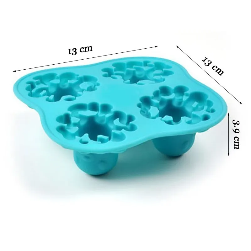 Форма в виде осьминога форма для украшения торта силиконовая инструменты