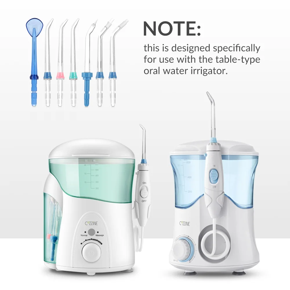 COZZINE Flossing Tips 7 насадок для ирригатора полости рта Flosser FC288 FC169|Ирригаторы рта| |