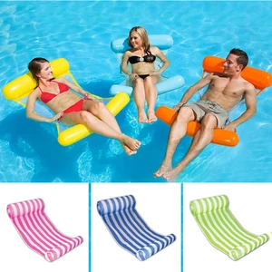 Складной водный гамак 14 цветов, сетчатый надувной бассейн, воздушный матрас, Пляжная кровать, игрушки, Лежанка, стул для плавания