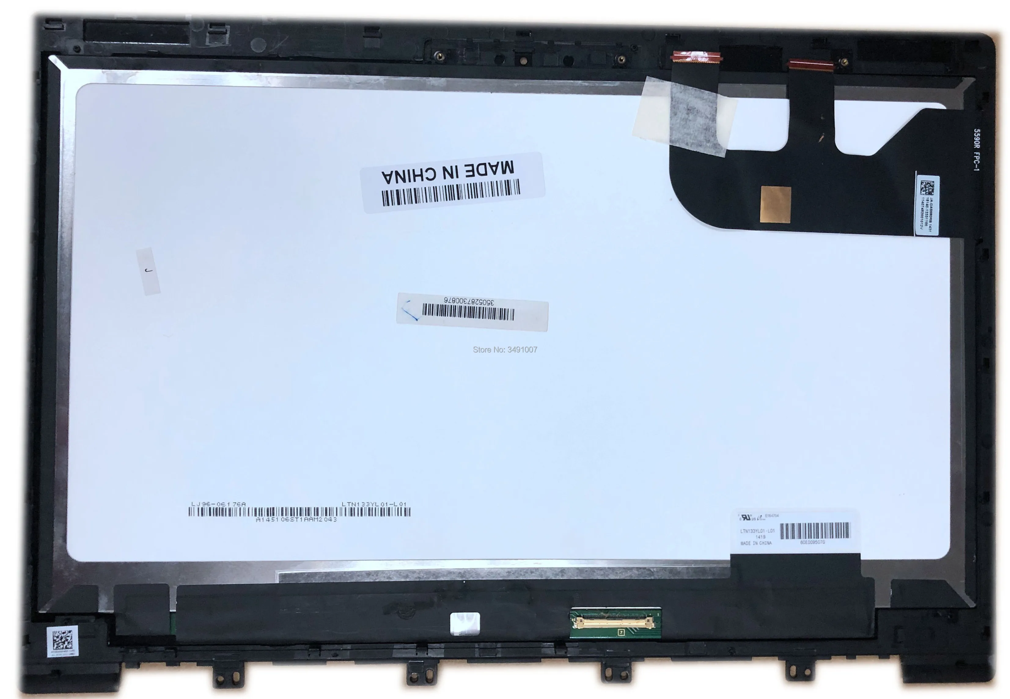 Для ASUS Zenbook UX303 UX303LB LTN133YL01 L01 ЖК дисплей панель сенсорного экрана в сборе + рамка
