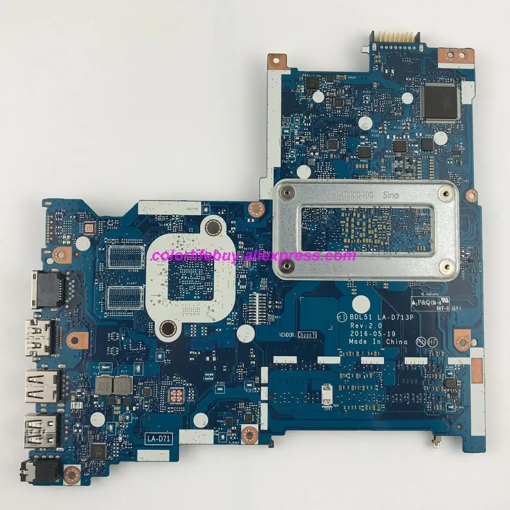 Натуральная 902570-001 902570-601 LA-D713P UMA w A12-9700P материнская плата с процессором для