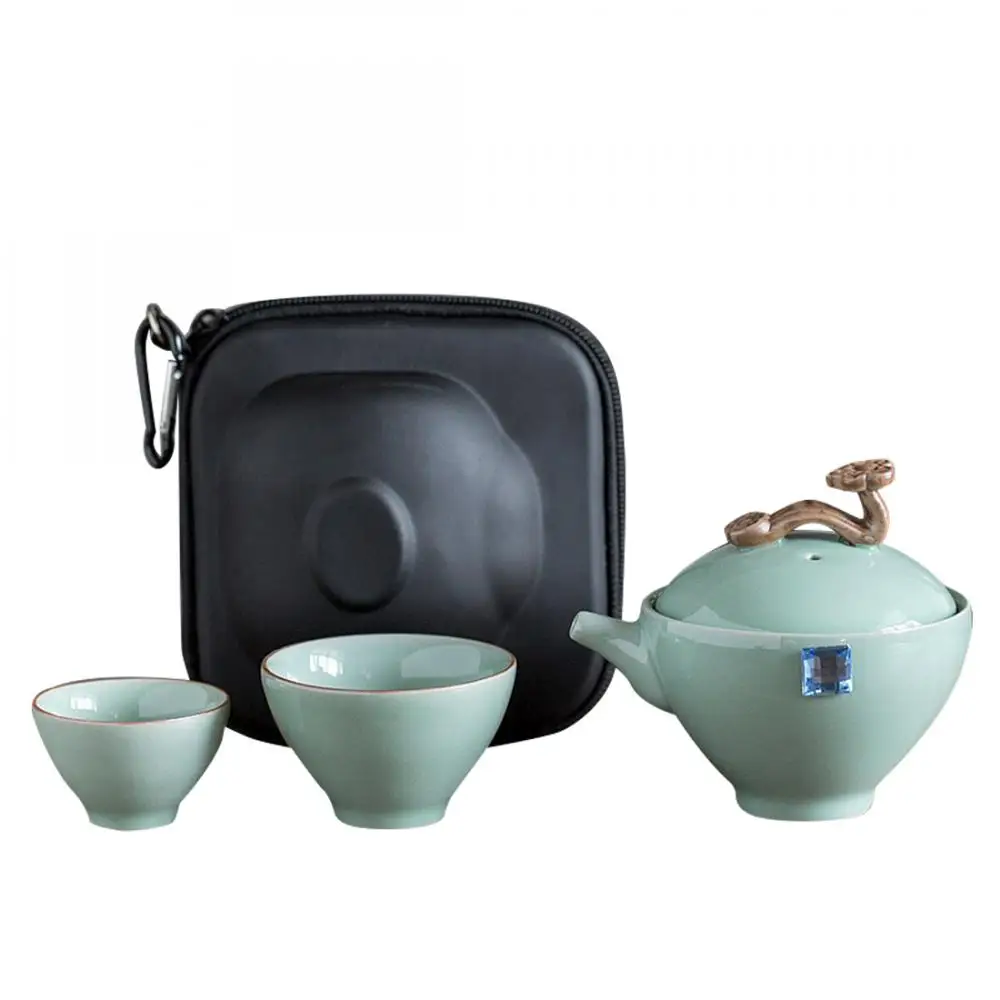 

Chinese Kung Fu Teaware Sets China Travel Tea Set Ceramic Teapot Teaset Gaiwan Set Tea Cups Of Tea Ceremony Traveller Teaware
