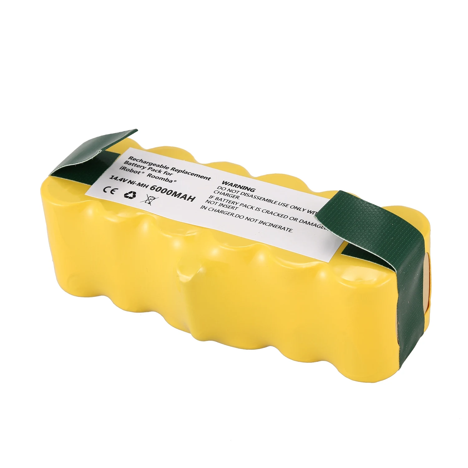 Аккумулятор Ni-Mh 14,4V 6000Mah для Roomba 500 510 530 531 535 540 545 550 560 562 570 580 581 600 780.