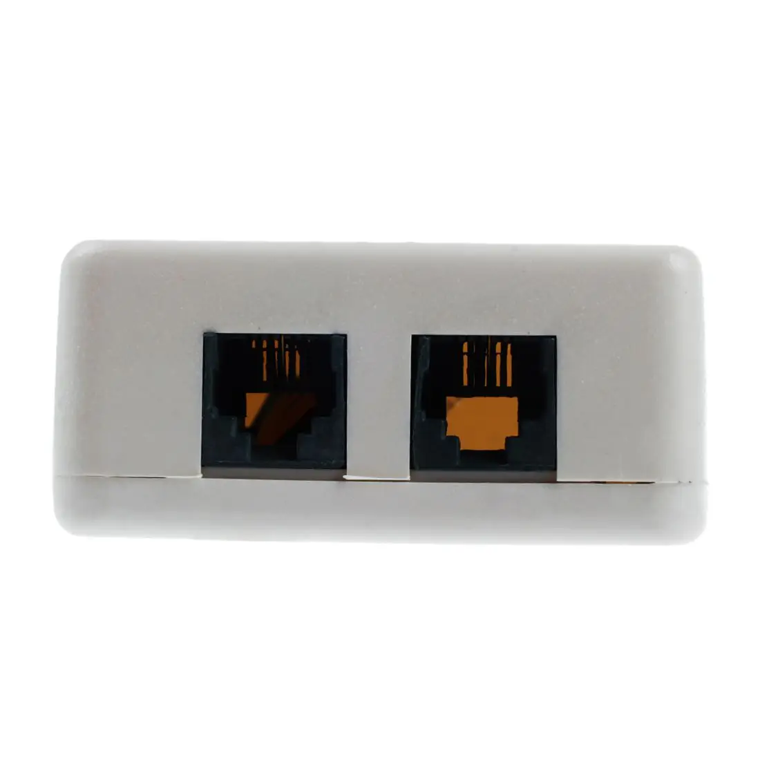 Пластиковый бытовой телефонный кольцевой звуковой усилитель RJ11 6P2C Ringer