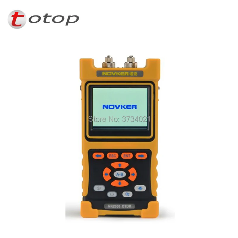 SM ручной NK2000 OTDR 1310nm/1550nm 28/26dB 2 мВт VFL 70км ~ 80 км Тесты погоды оптический измеритель