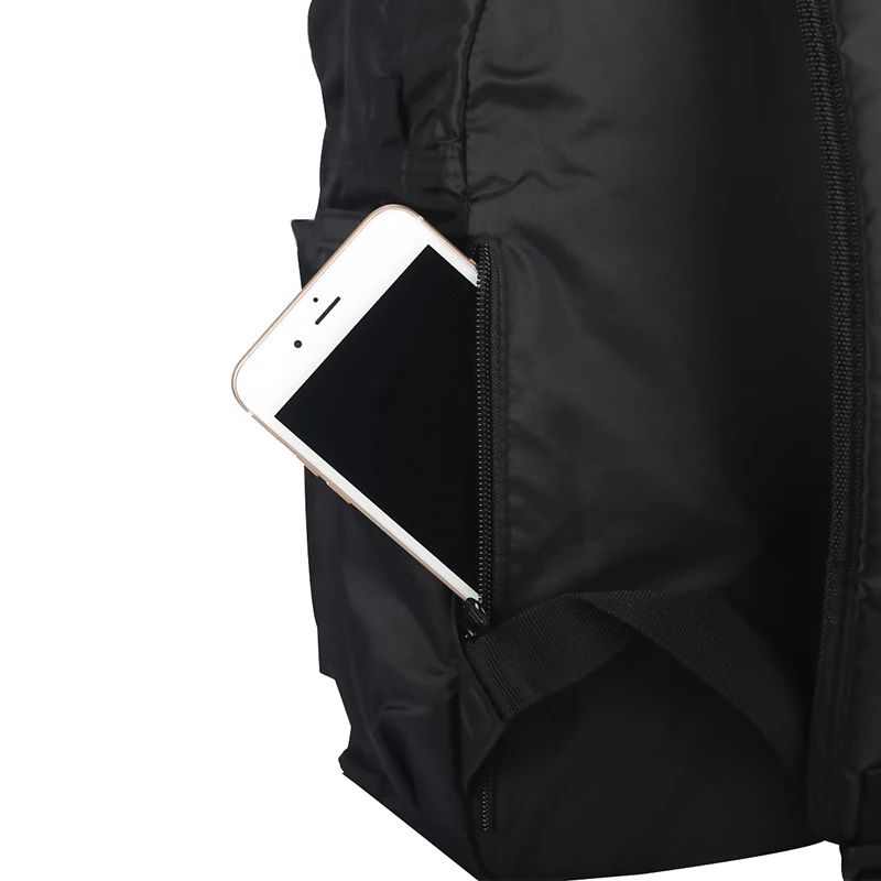 New Fashion Women Men Soft Black Lightweight Nylon Shoulder Daypack Boys Girls Casual Travel School Bags For Students | Багаж и сумки