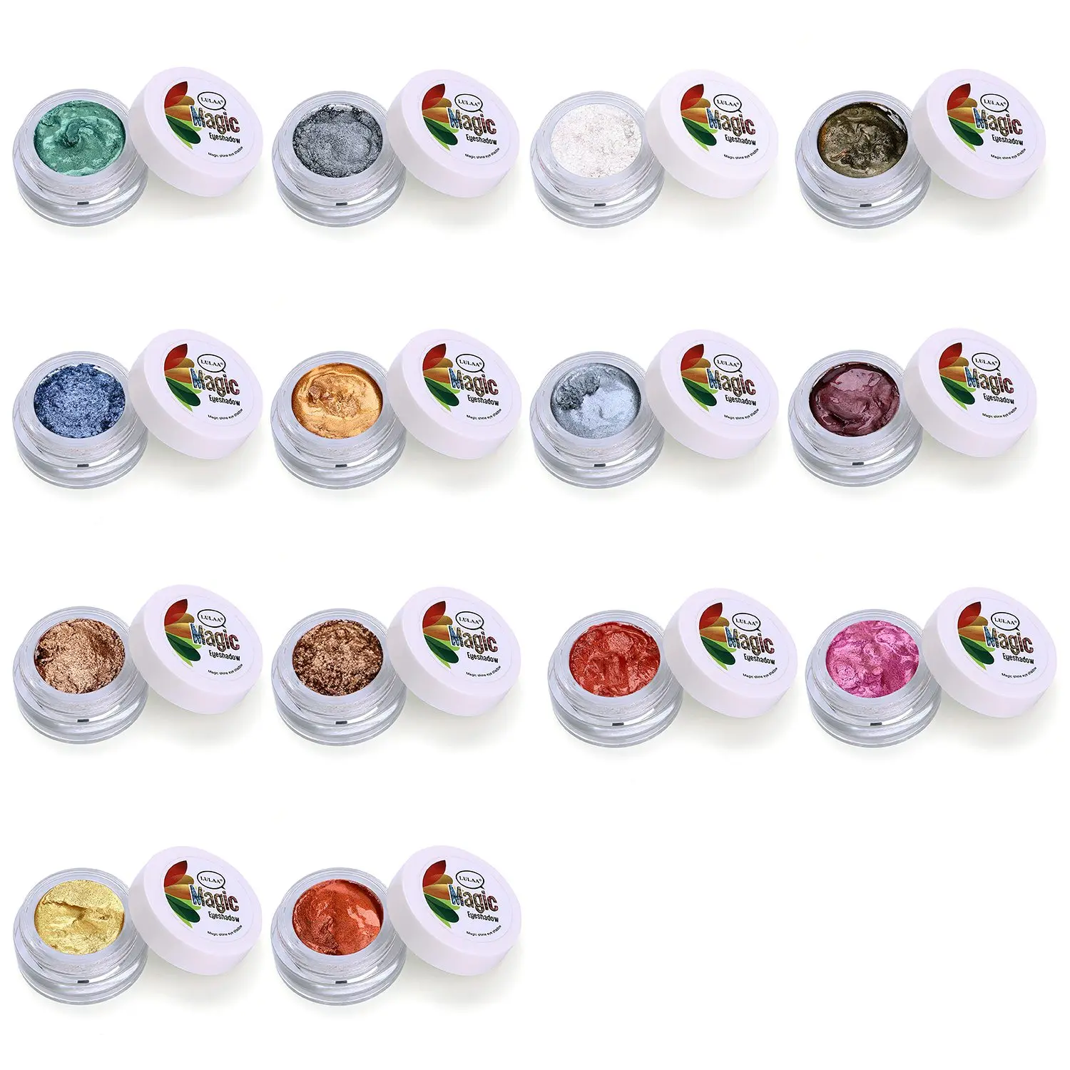 Lulaa жидкость для снятия макияжа глаз цветной блеск яркие жидкие тени век цвет губ