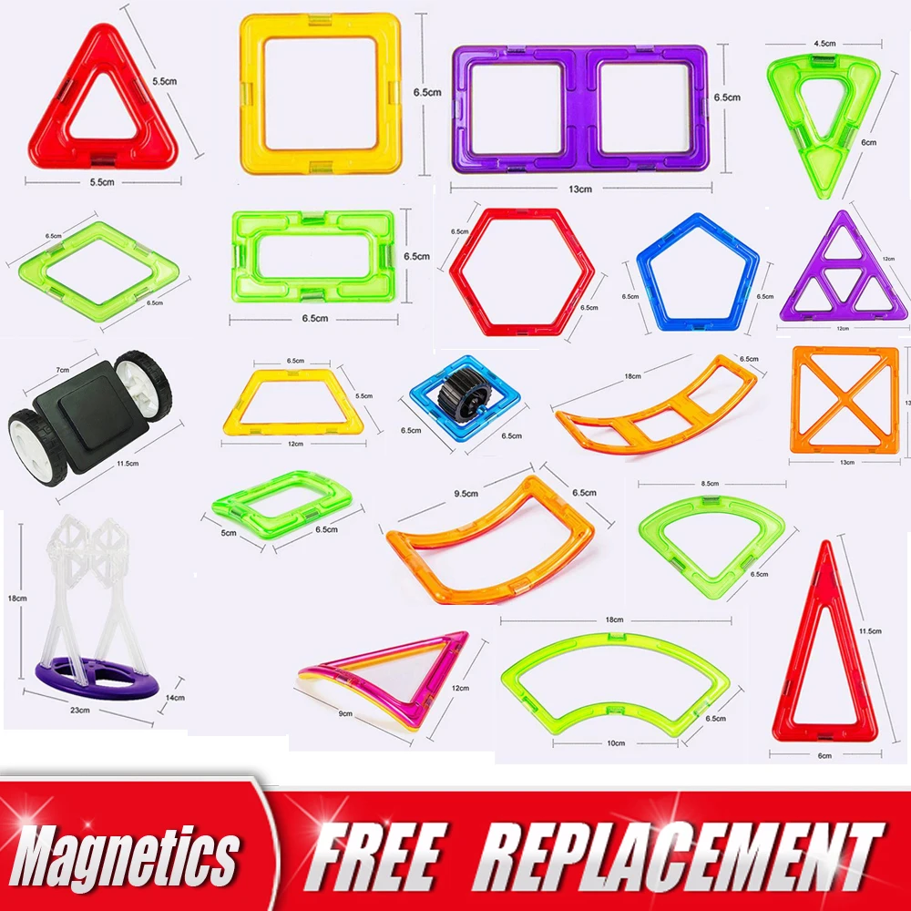 3D DIY Магнитный конструктор строительные блоки Развивающие игрушки для детей