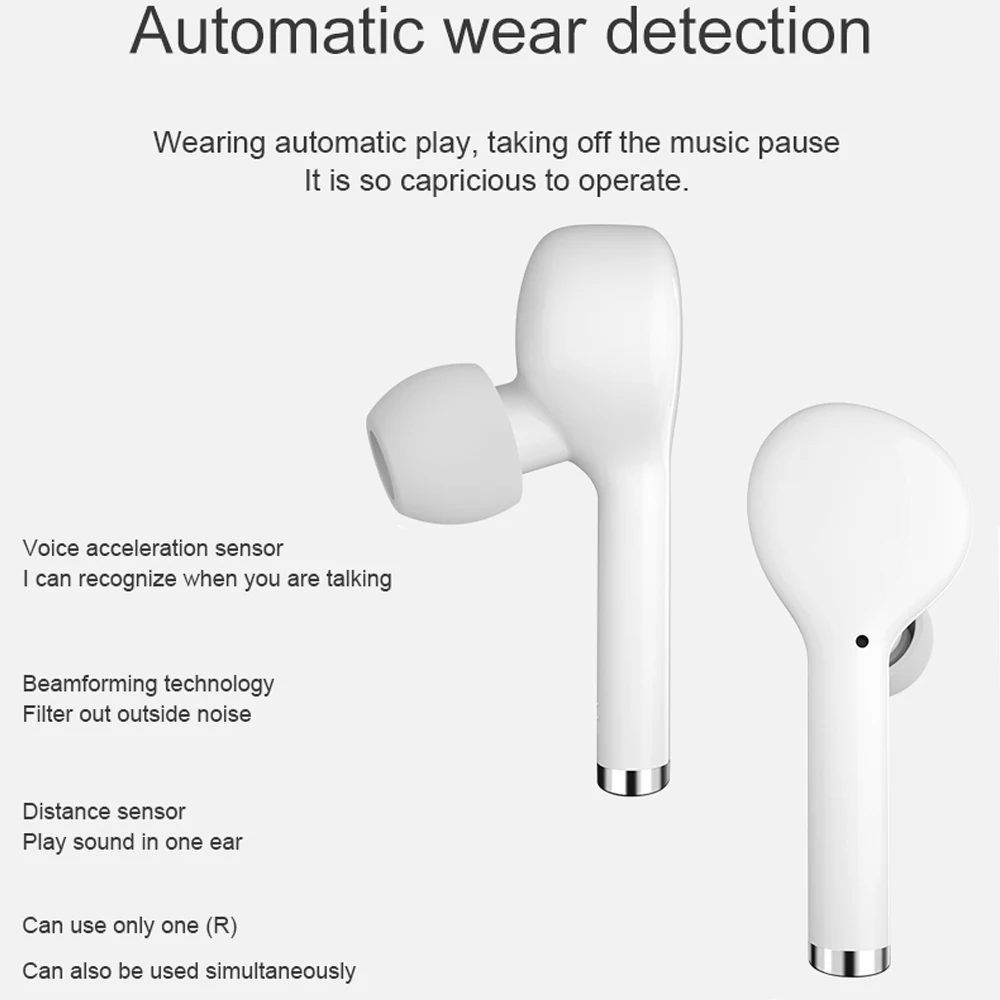 TWS беспроводные наушники в ухо Bluetooth 5 0 Touch IPX56 Водонепроницаемый 3D Стерео