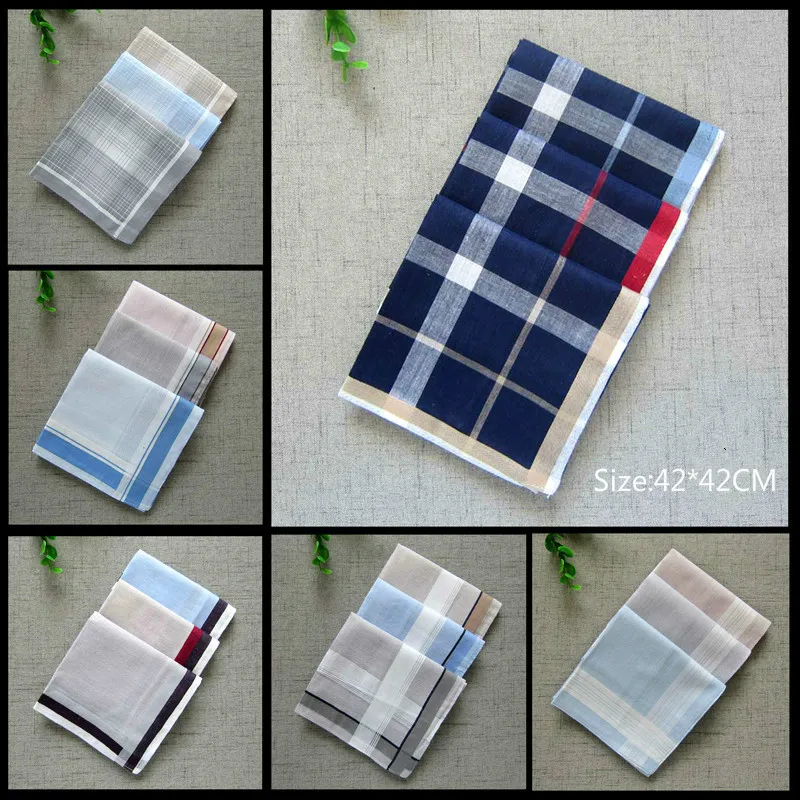 

Платок мужской хлопковый, квадратный, 40 см, 5 шт./упак.