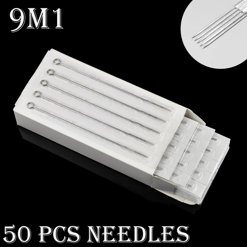 50Pcs disposable tattoo needle SINGLE STACK MAGNUM 5/7/9/11/13/15/17M1 Stainless Steel needles Tattoo equipment free shipping | Красота и