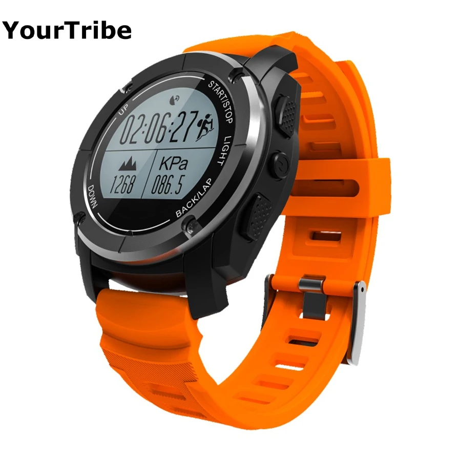 Смарт браслет YourTribe S928 GPS с Bluetooth пульсометром и монитором скорости фитнес трекер