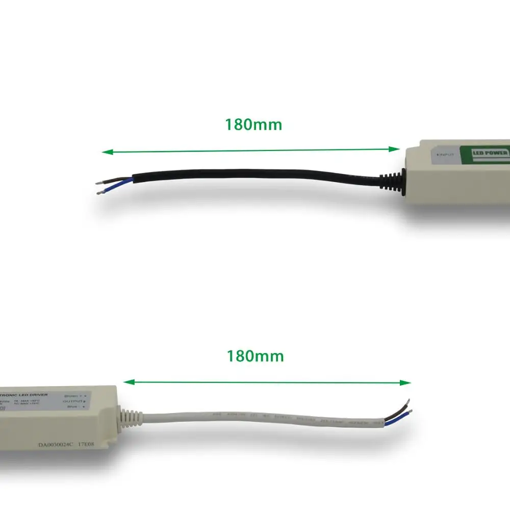 20 W Водонепроницаемый Питание Светодиодные ленты IP67 DC12/24 V адаптер трансформатора
