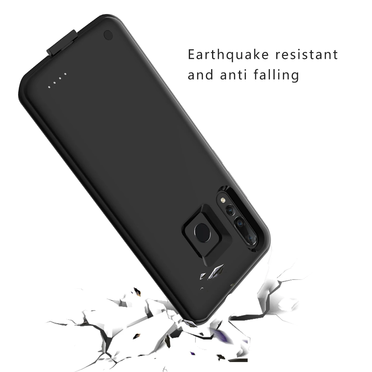 Для huawei Nova 4 зарядное устройство чехол 5000 мАч Extenal запасные аккумуляторы для