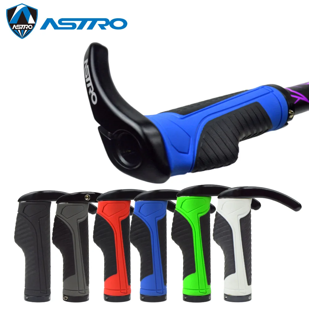 Astro велосипедные ручки MTB горный дорожный велосипед руль концы сплав резина