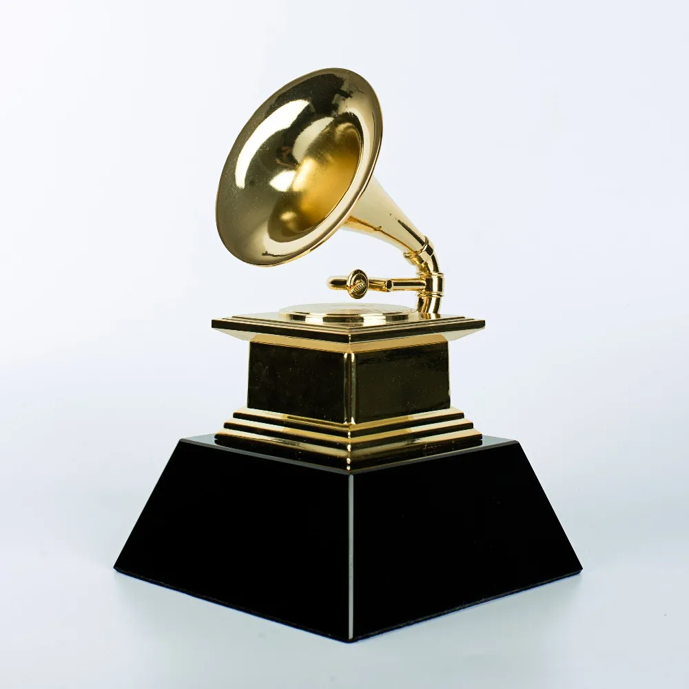 Полный размер Grammy awards металлические американские Trophy|Статуи и скульптуры| |
