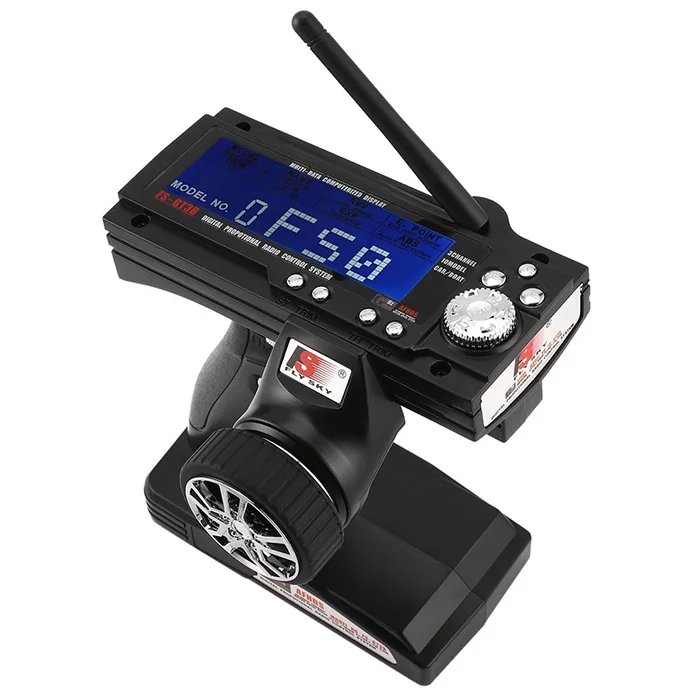 Flysky FS-GT3B передатчик 2 4G 3CH RC система пистолет пульт дистанционного управления и
