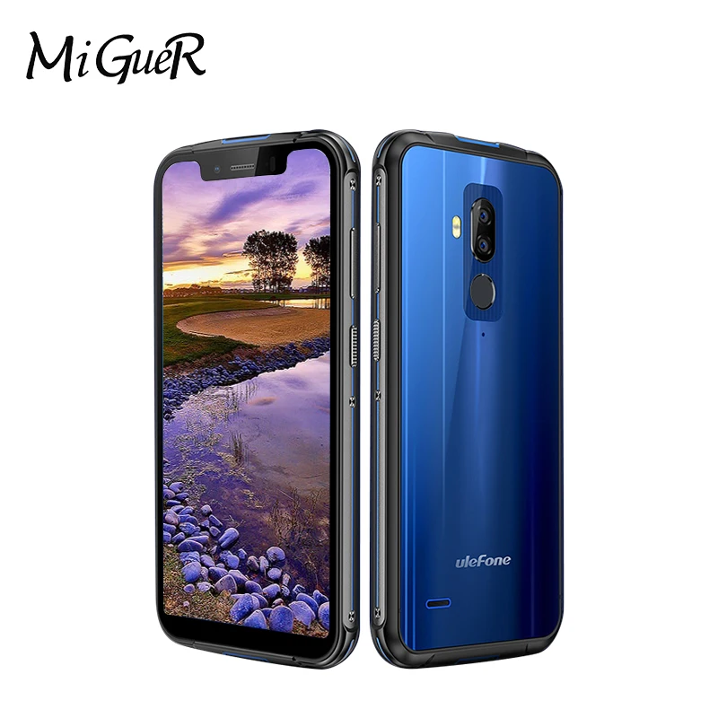 Ulefone Броня 5 IP68 Водонепроницаемый мобильного телефона 16MP 5000 mAh 85 &quotHD 4 GB + 64 Android 8 1