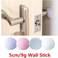 1pcs wall thickening mute door stick golf styling rubber fender handle door lock protective pad protection home wall stickers