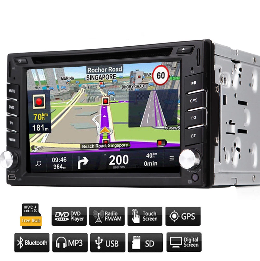Автомобильный приемник с dvd-проигрывателем Мультимедиа gps авто радио электроника