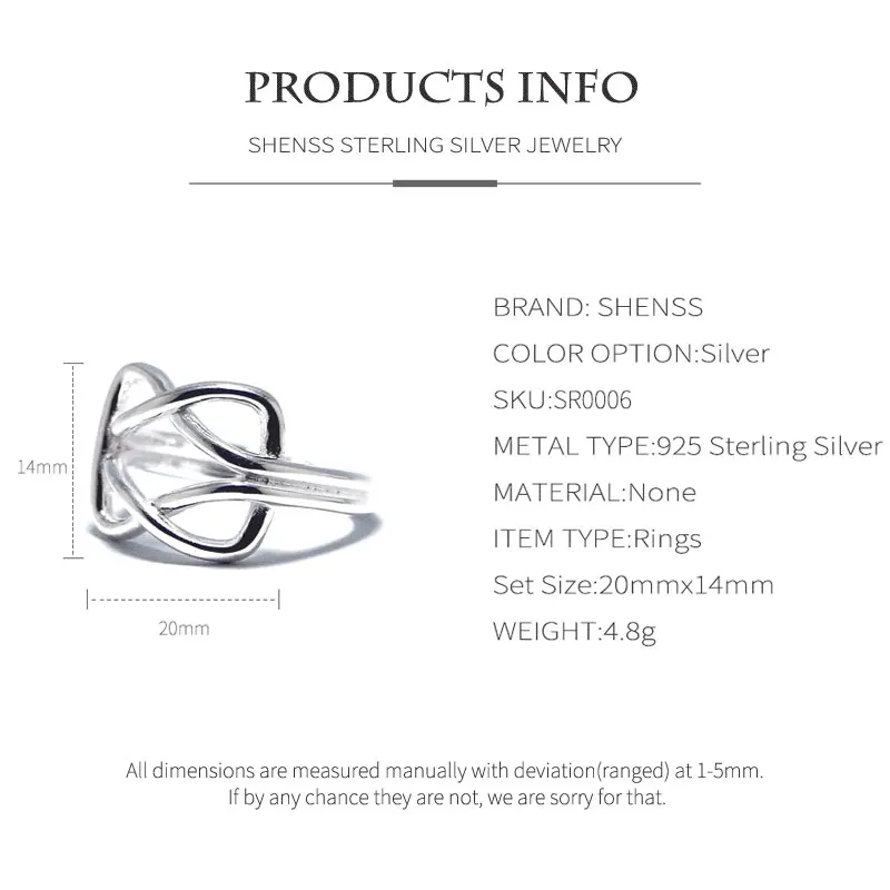 Elegant Quality 925 Rings Adjustable Vintage Sutra Trend Twist Ring Fashion Sterling Silver Jewelry | Украшения и аксессуары