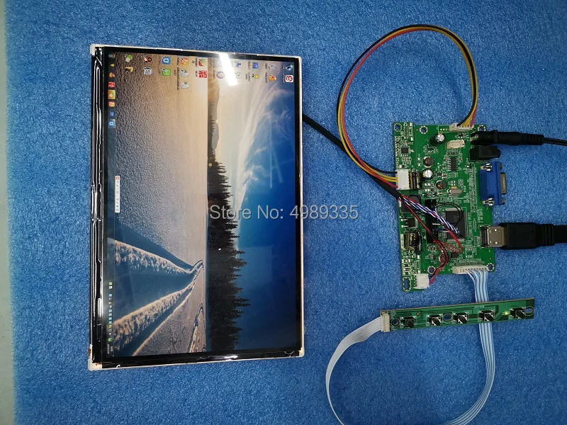 Монитор диагональю 8 9 дюйма hdmi8.9 комплект модульного дисплея 1920x1200 квадратный