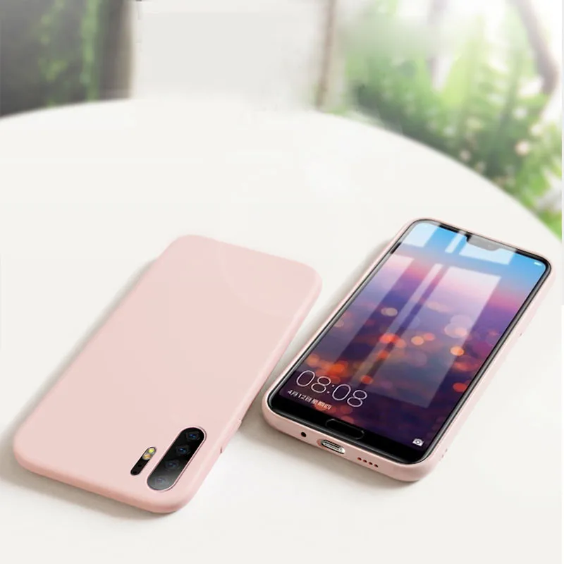 Жидкий силиконовый чехол для Huawei P30 Lite Mate 20 P20 Pro Nova 2 3 3i чехлы Honor 8x9 10 lite 9i 10i
