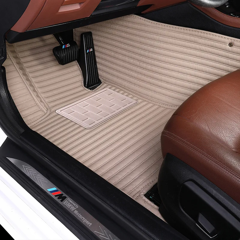 Myfmat кожаные Коврики для ног автомобильные коврики Cadillac CTS CT6 SRX Escalade SLS ATSL XTS XT5 ATS
