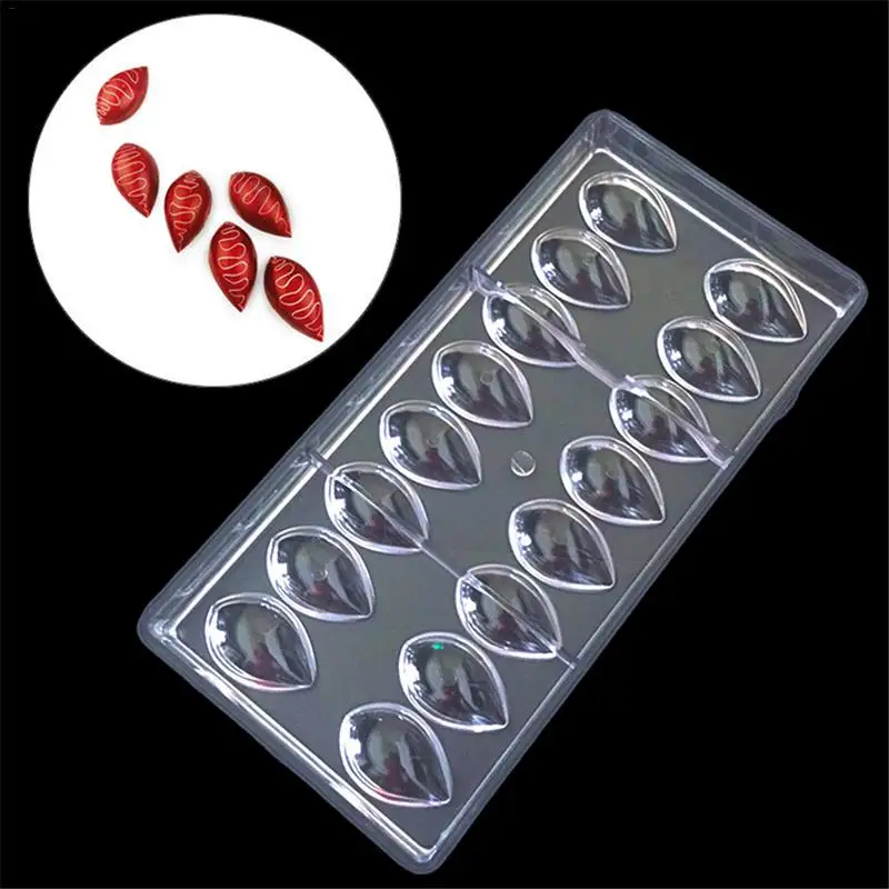 3D Lotus Vorm Polycarbonaat chocolad Schimmel Keuk Bakvormen форма для сладостей выпечки конфет PC Bakken Gebak
