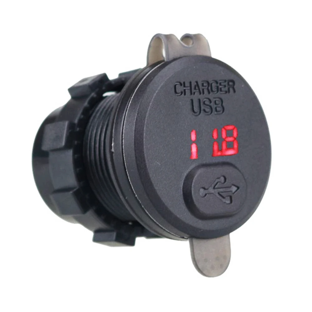 Мотоцикл 12 В Универсальный мотоцикл usb мобильный телефон зарядное устройство