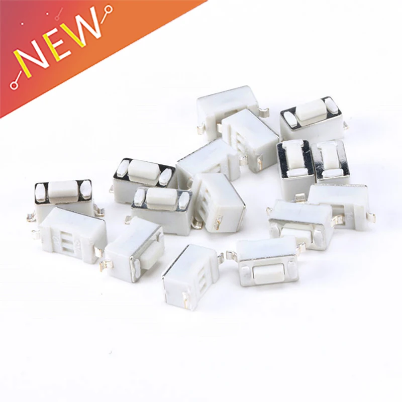 Тактовые переключатели SMD 3x6x4.3 мм Your Cee 10 шт.