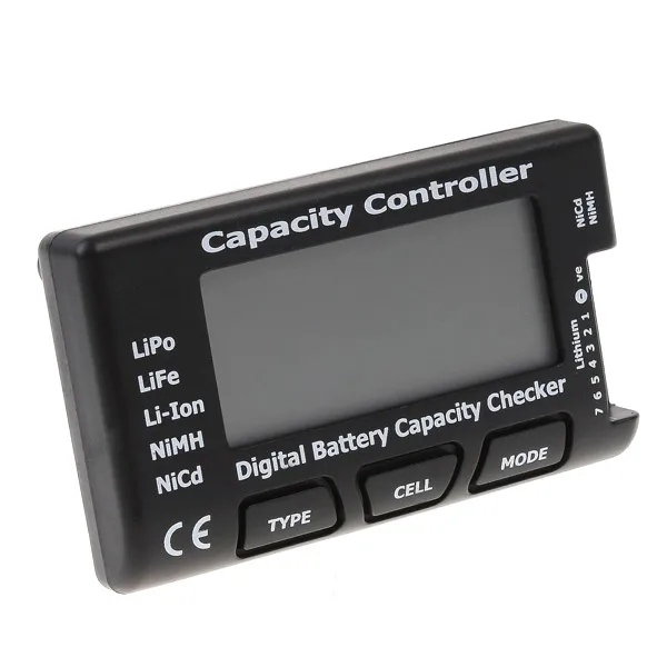 Цифровой детектор емкости батареи RC CellMeter 7 для LiPo LiFe Li-Ion NiMH Nicd