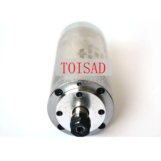 0.8KW Dia65mm ER11 AC220V охлаждающий шпиндель с водяным охлаждением комплект двигателя 800W