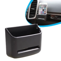 car phone holder mobile phone holder soft storage box for coin card pvc auto interior supplies with self adhesive