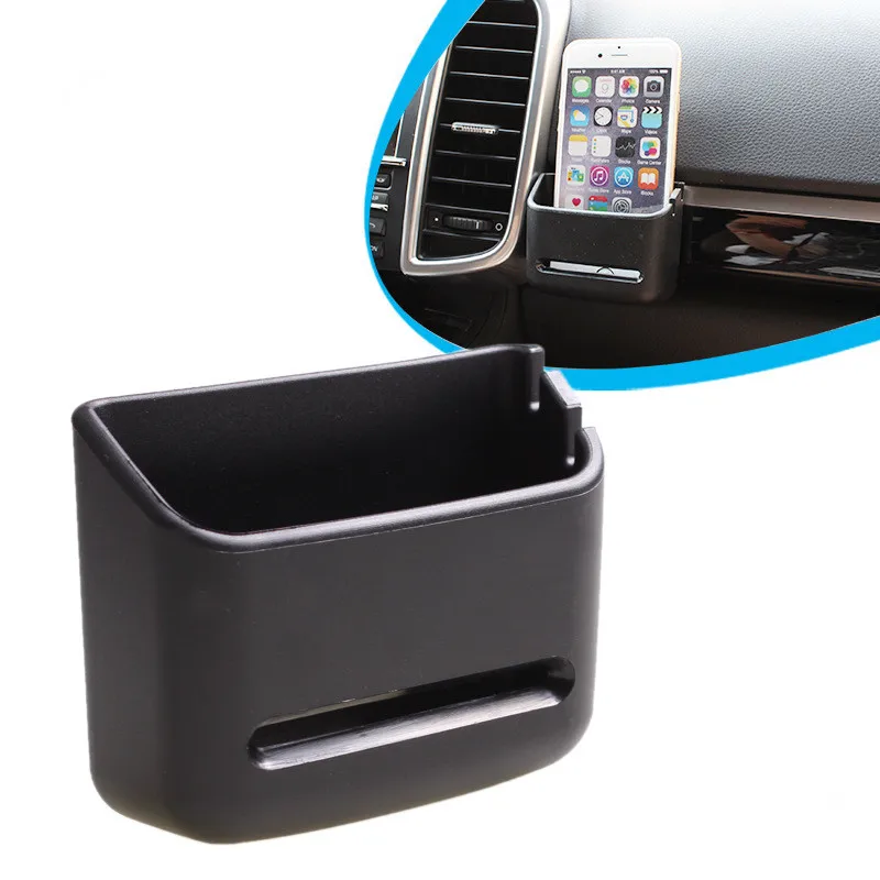 Car Phone Holder Mobile Soft Storage Box For Coin Card PVC Auto Interior Supplies With Self-Adhesive | Автомобили и мотоциклы